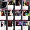 Il calendario d’artista personalizzato - pagina mese